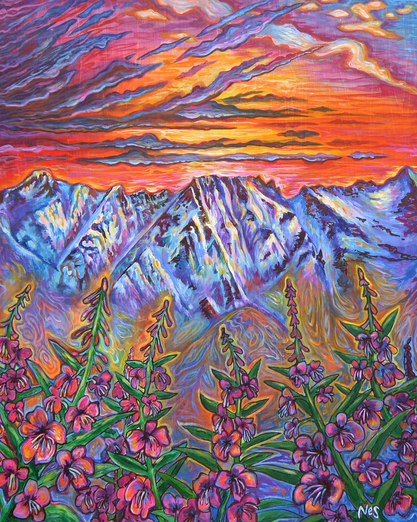 "Fire and Ice" Mount Currie in Pemberton BC