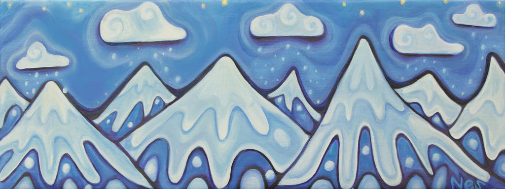 Mountain Dreams ~6" by 16"~