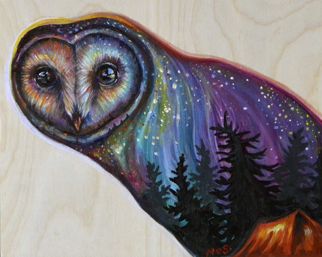Night Light on canvas